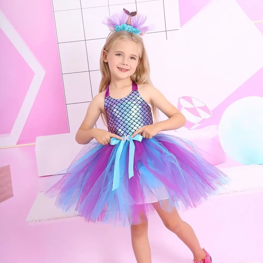 Mermaid princess dress5